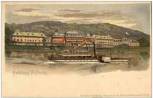 Schloss Pillnitz - Litho -125994