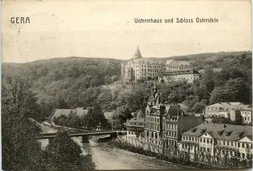 Gera, Untermhaus und Schloss Osterstein -341108