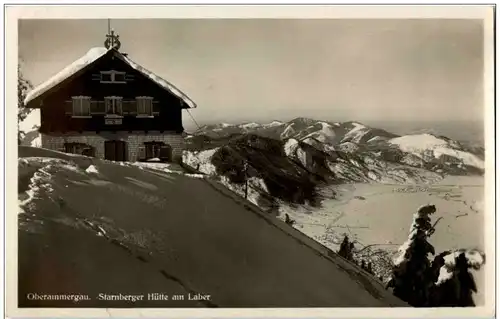 Oberammergau - Starnberger Hütte am Laber -126772