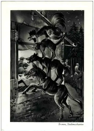 Bremen - Stadtmusikanten -126512