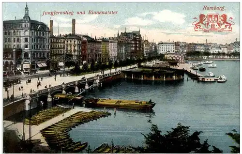 Hamburg - Jungfernstieg -126532