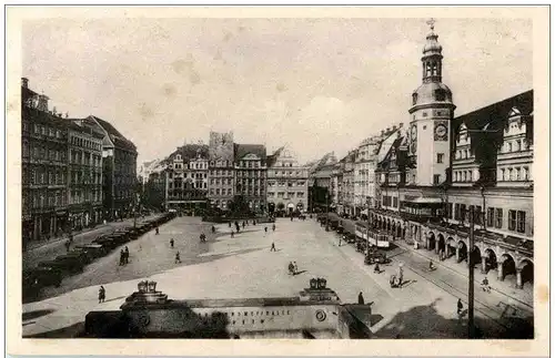 Leipzig - Der Markt -126602