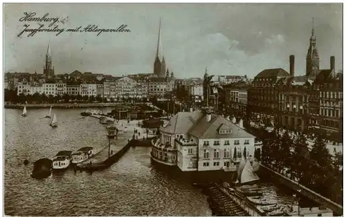 Hamburg - Jungfernstieg -126660