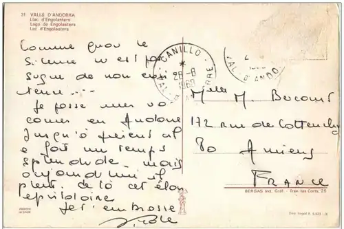 Andorra - Lac d Engolasters -128548