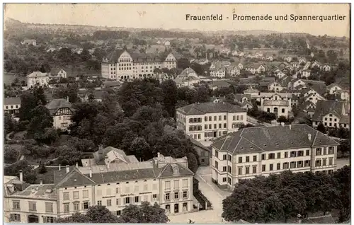 Frauenfeld - Promenade und SPannerquartier -127638