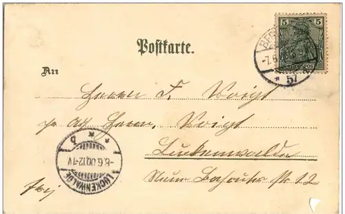 Gruss aus Frankfurt Oder - Litho -125664