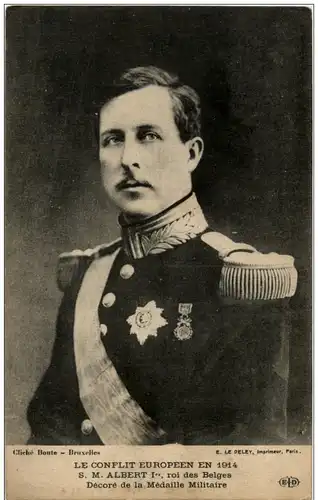 S M Albert 1er roi des Belges -128638