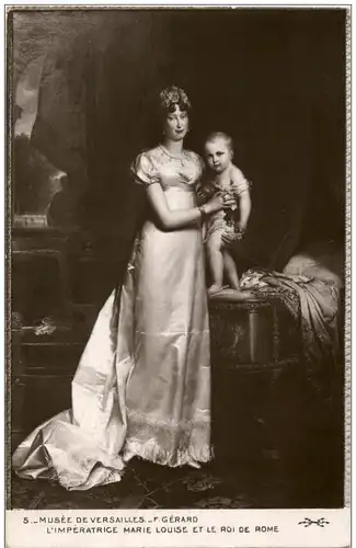 L Imperatrice Marie Louise et le Roi de Rome -128658