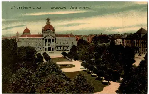 Strassburg - Kaiserplatz -126904