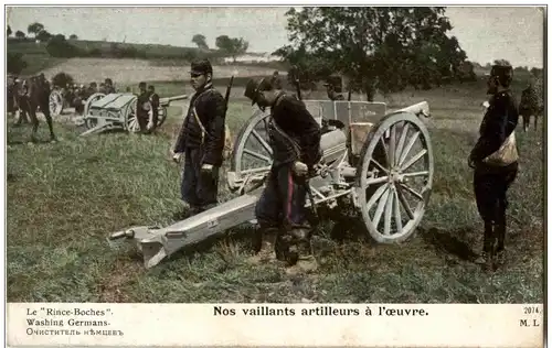 Nos vaillants artilleurs a l oeuvre -128732