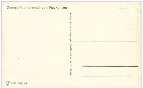 Generalfeldmarschall von Mackensen -128778