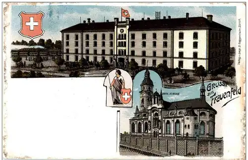 Gruss aus Frauenfeld - Litho -127720