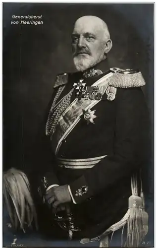 Generaloberst von Heeringen -128780