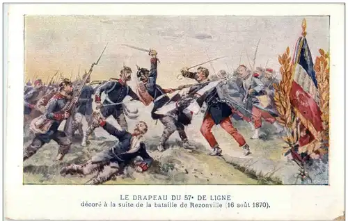 Le Drapeau du 57 de Ligne -128712