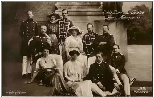 Die Söhne und Töchter unseres Kaiserpaares -128646