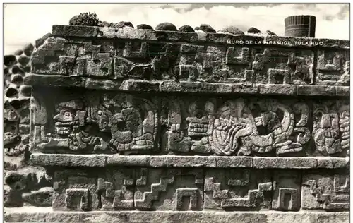 Muro de la Piramide - Tula Hgo -127212