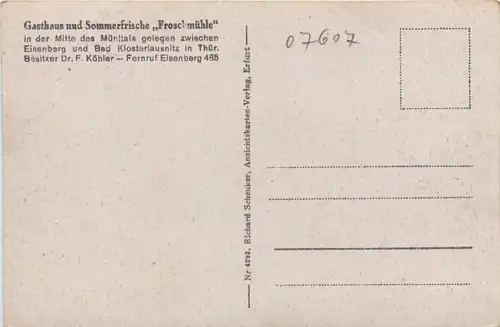 Eisenberg, Froschmühle, Mühltal -342128