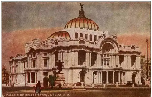 Mexico - Palacio de Bellas Artes -127234