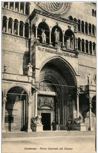 Cremona - Porta Centrale del Duomo -127550