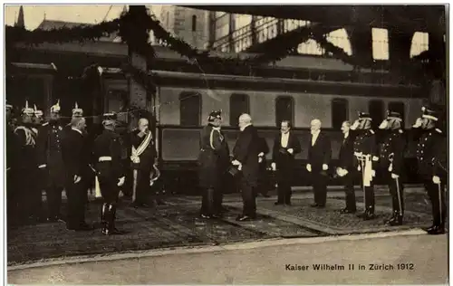 Kaisers Wilhelm II in Zürich -128934