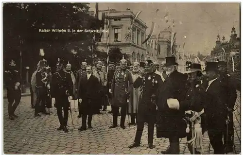 Kaiser Wilhelm II in der Schweiz 1912 -129026