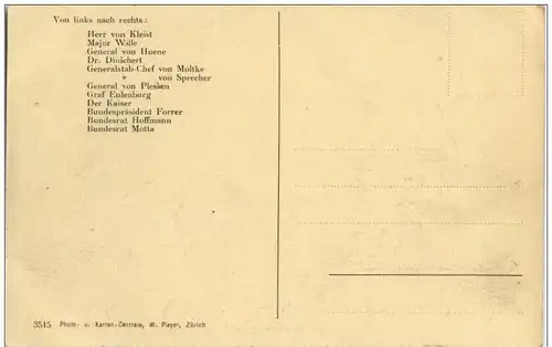 Kaiser Wilhelm II in der Schweiz 1912 -129026