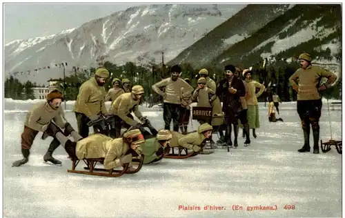 Plaisirs d hiver - En gymkana -129544