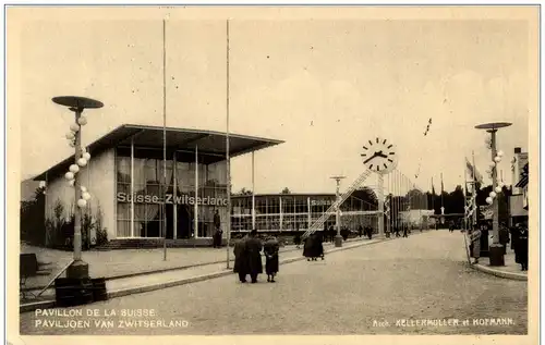 Bruxelles - Exposition 1935 - PAvillon dela Suisse -129660