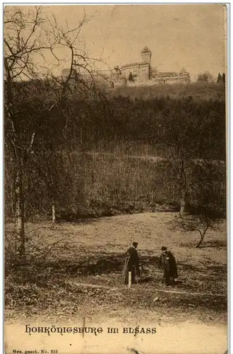 Hohkönigsburg im Elsass -126912