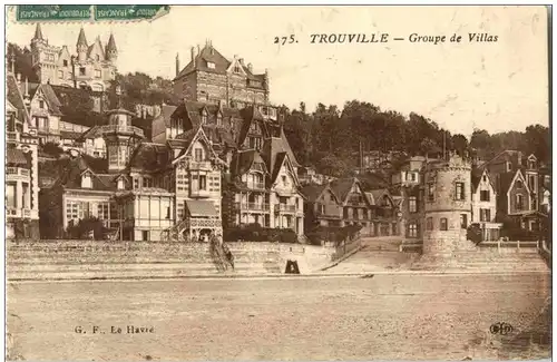 Trouville - Groupe de Villas -126958