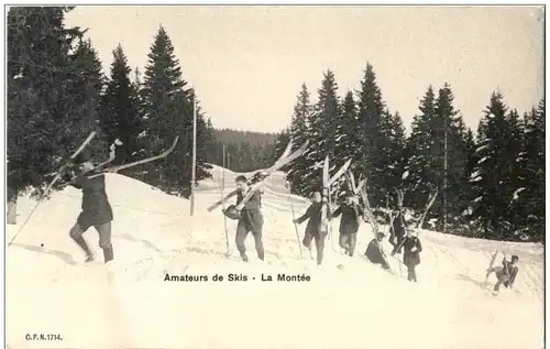 Amateurs de Skis - La Montee -129522
