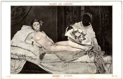 Manet - Olympia - Erotik Nackt -130048