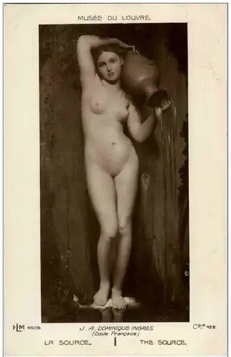 J.A. Dominique Ingres- Erotik Nackt -130150