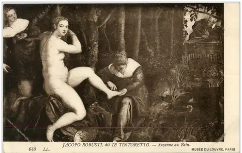 Jacopo Robusti - Erotik Nackt -130072