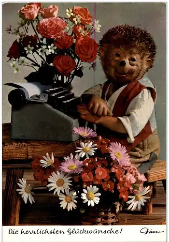 Mecki Schreibmaschine -128540