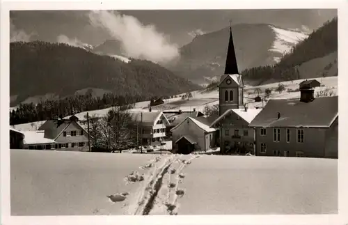 Steibis, Allgäu, mit Hochgrat -343048