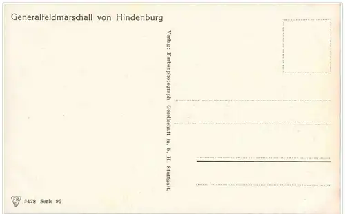 Generalfeldmarschall von Hindenburg -128776