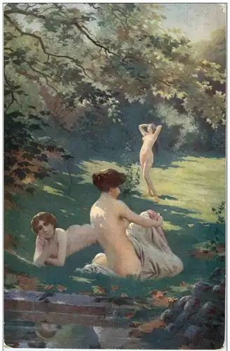 Salon de Paris - A. Thivet - Erotik Nackt -130180