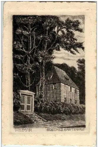 Weimar - Goethes Gartenhaus -130558