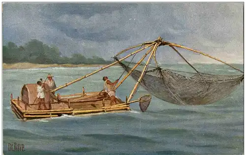 Chr. Rave - Philippinisches Fischerboot -130282