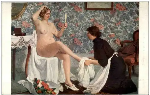 Salon de Paris - E. Selmy - Erotik Nackt -130036
