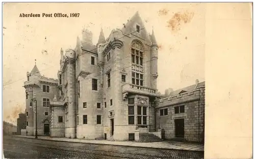 Aberdeen Post Office 1907 -130678