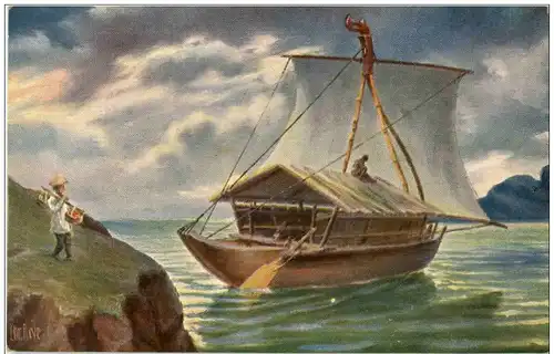 Chr. Rave - Segelboot Indien -130322