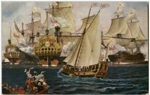 Chr. Rave - Der grosse Kurfürst auf der Nordsee bei Emden -130316