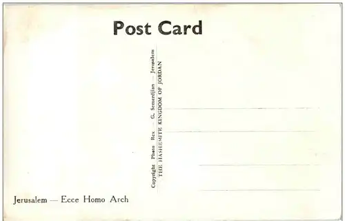 Jerusalem - Ecce Homo Arch -131016