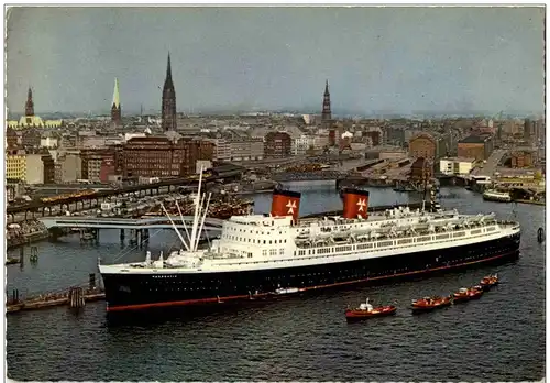 Hamburg - Schnelldampfer Hanseatic -129288