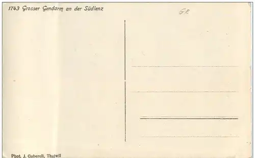 Grosser Gendarm an der Südlenz -129478