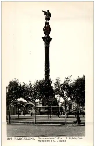 Barcelona - Monumento a colon -130728