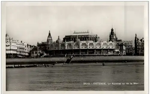 Ostende - Le Kursaal vu de la Mer -130816