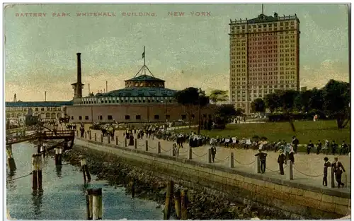 New York City - Battery Park Whitehall Building -131168